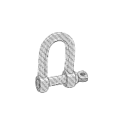 D Shackle M03(1/8)
