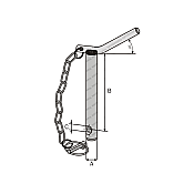 Security Pins for Top-Links Φ22x135