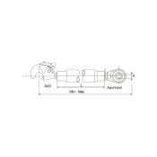 Top Links with Articulated yoke  36x3ΒΤ 460 Φ25,4 Φ32