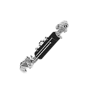 Hydraulic Top Links with articulated yoke and rapid hook 690-Φ32