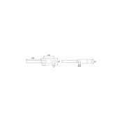 Άρθρωση κομπλέ Φ28,4 μακριά με σπείρωμα 36x3 αριστερή