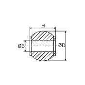 Balls for rapid hooks 50x51 Φ25  CAT.2