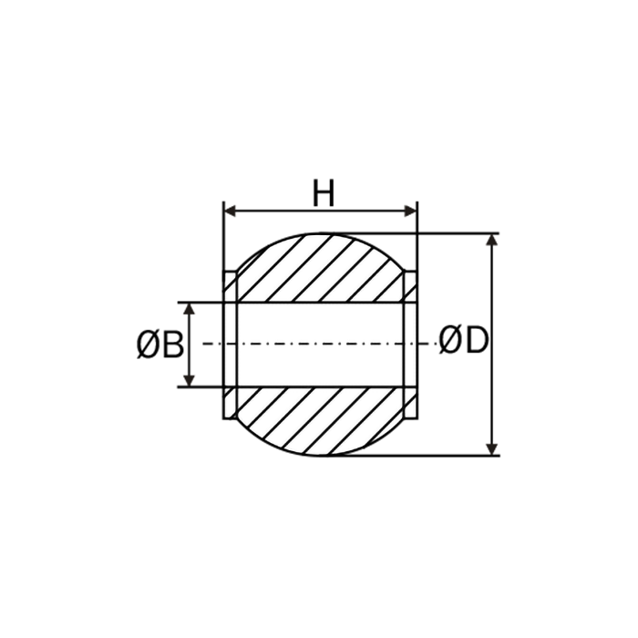 Balls for rapid hooks 60x51 Φ32  CAT.3