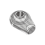 Ball joint terminals Φ25 75x51 Φ38