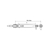 Lateral Stabilizer Same L.395 Φ19