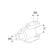 Μαγγάνα 50mm ΦΑ25,4 ΦΒ19