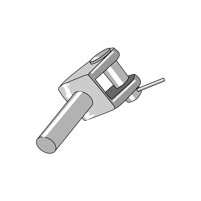 Lateral Stabilizer Pin Fiat Φ19