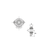 Ball Joint Terminal for Lower-Links Fiat Φ32