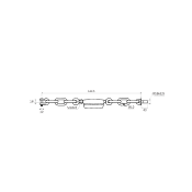 Stabilizer Fiat 16x2 L.570 Bolt-Schakle 4+4