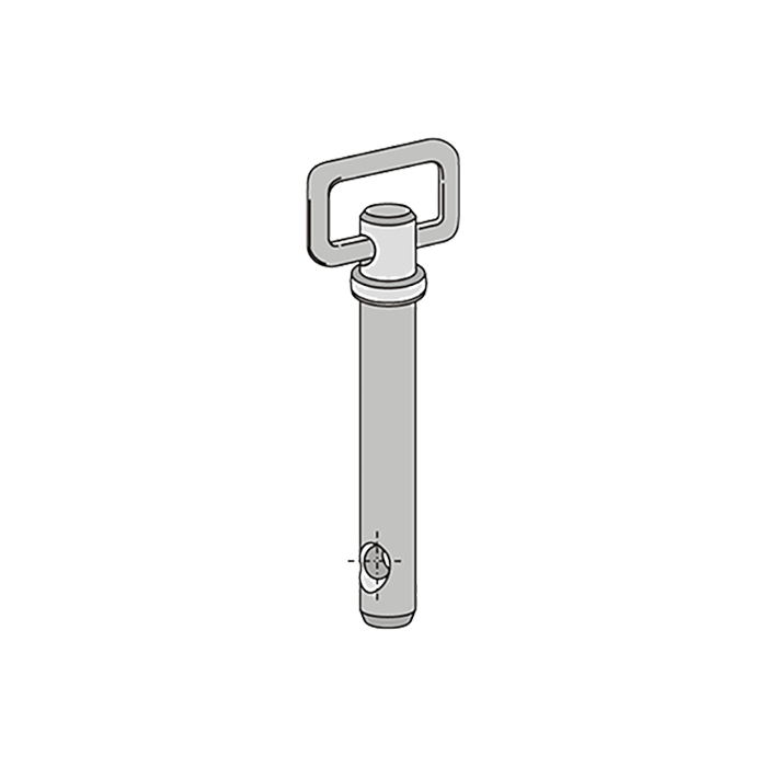 Trailing Security Pin with Handle Φ32x189