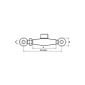 Arm stabilizer 16x2 with small ring