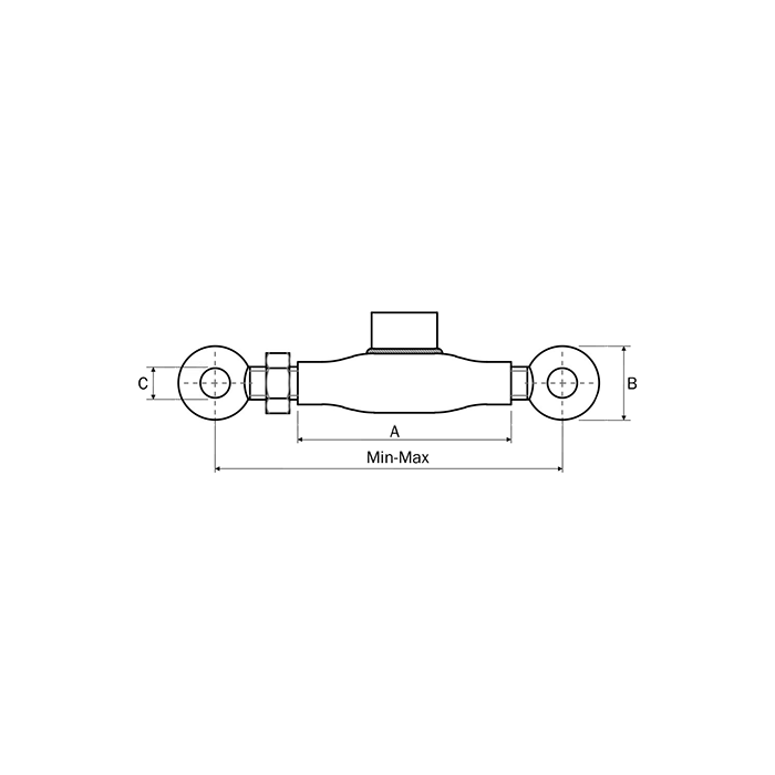 Arm stabilizer 20x2,5 with small ring