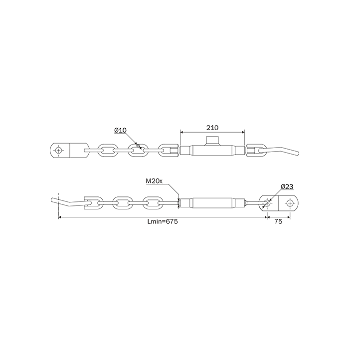 Stabilizer for IMT 542