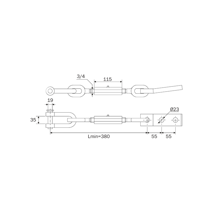 Stabilizer for International 203