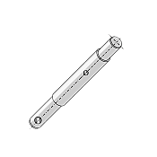 Pin for Rotary Cultivator Funnel 28-22-22 L.200