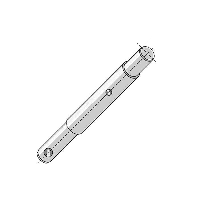 Pin for Rotary Cultivator Funnel 28-25-22 L.200