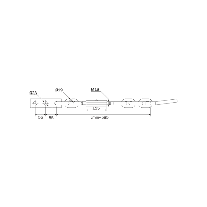 Stabilizer for Massey Ferguson 207