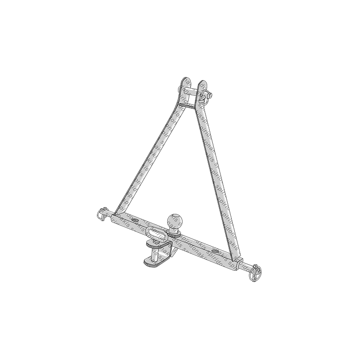 Cross Βar with Βridge SDB-26 Φ22 Α.775 9 holes