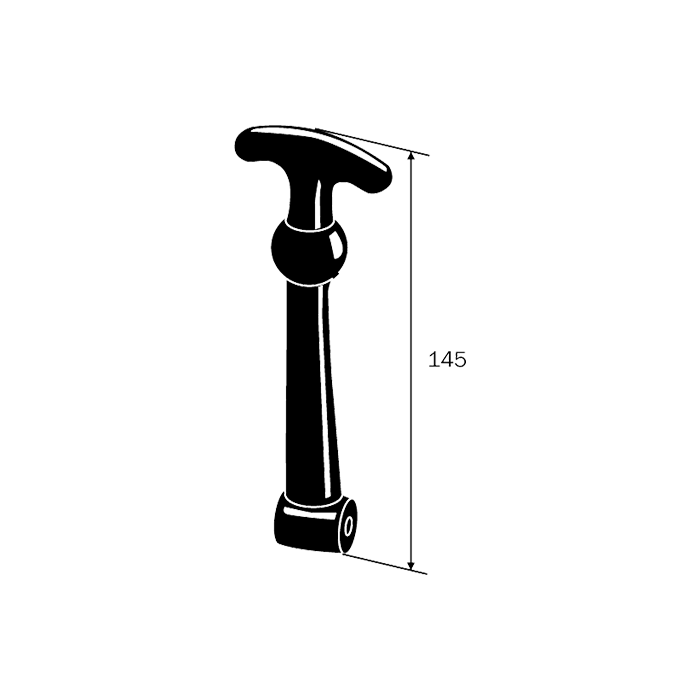 Cap Hook Rubber Big ΑΜΑ