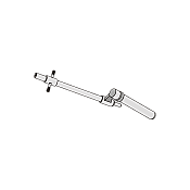 Trailing Security Pin Straight 31x150x500