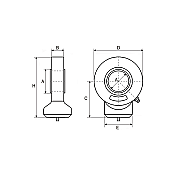 Ball Joint Terminal for Top-Links Φ40