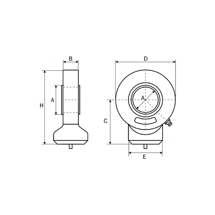 Ball Joint Terminal for Top-Links Φ25