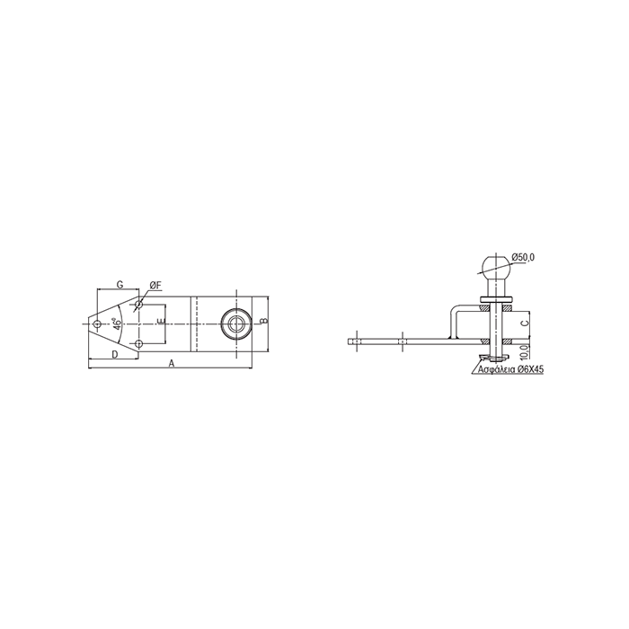 Set Drawbar Type Β