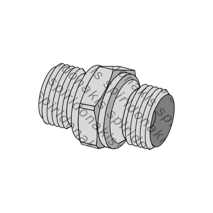 Nipel Quick Release Hydraulic Coupling A-A 3/8-1/2