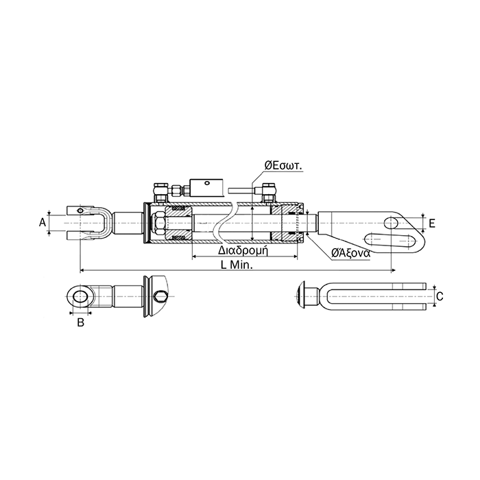 Hydraulic Stabilizer (710-950) Same
