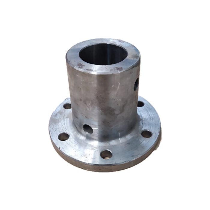 Flange for hole digger