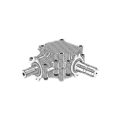 Aluminium General Use Gearbox L25J (R=1:1) Right SP Original Aluminium General Use Gearbox L25J (R=1:1) Right SP Original