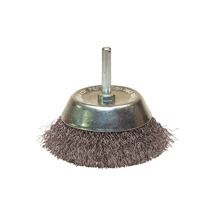 Crimped Steel Wire Conical Brush Ø75