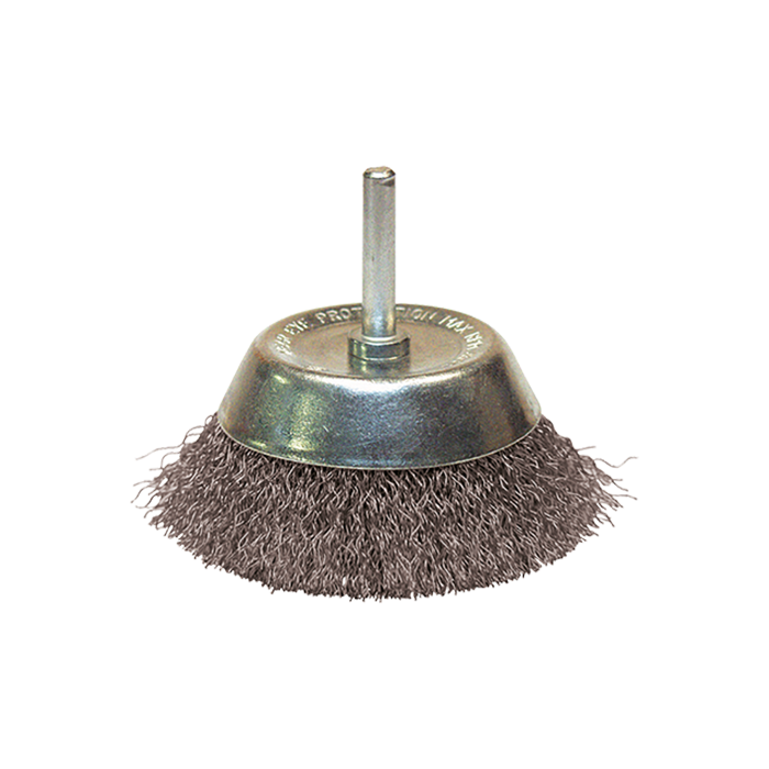 Crimped Steel Wire Conical Brush Ø50