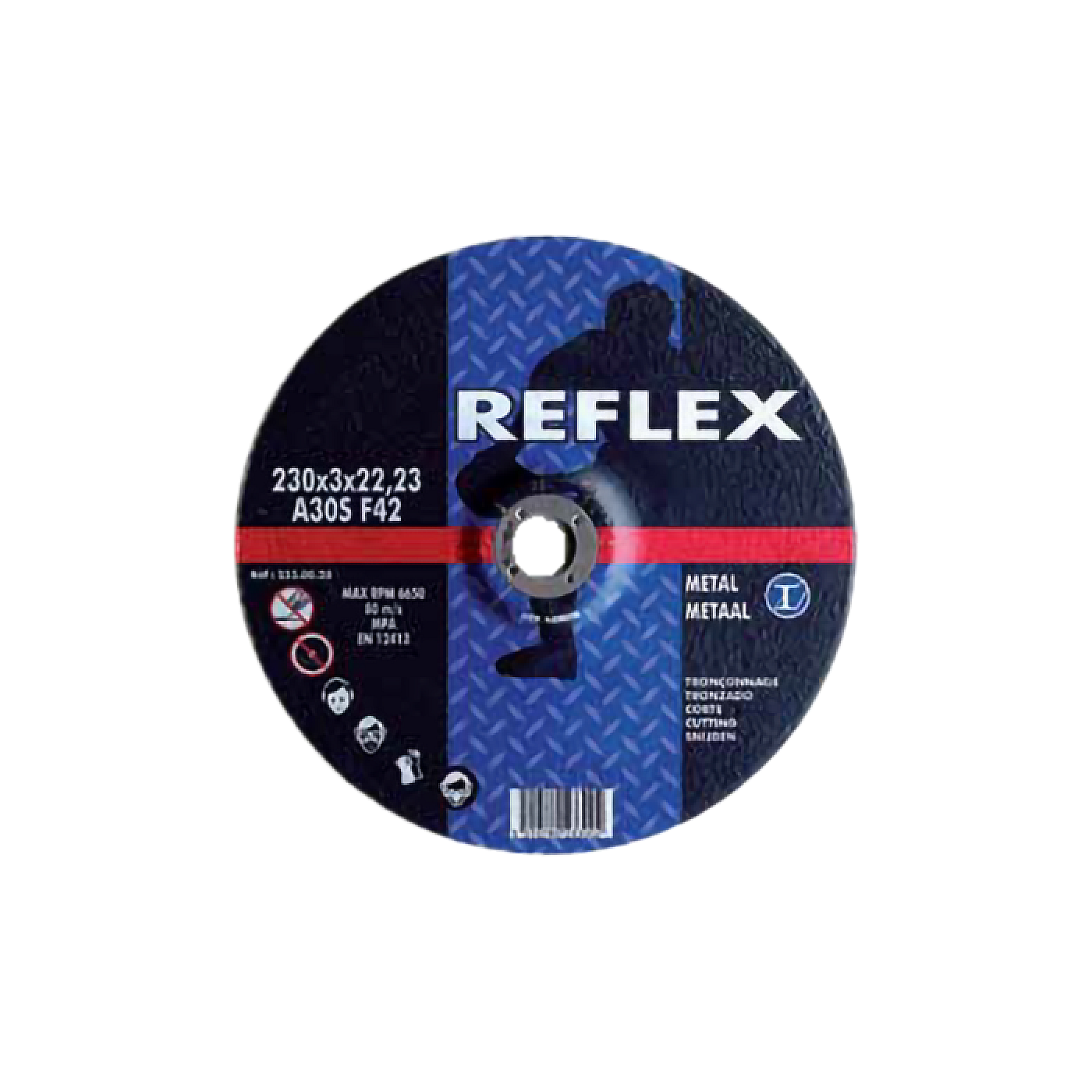 Cutting / Abrasive Disks 173.00.25 Cutting Disc Metal 180mm