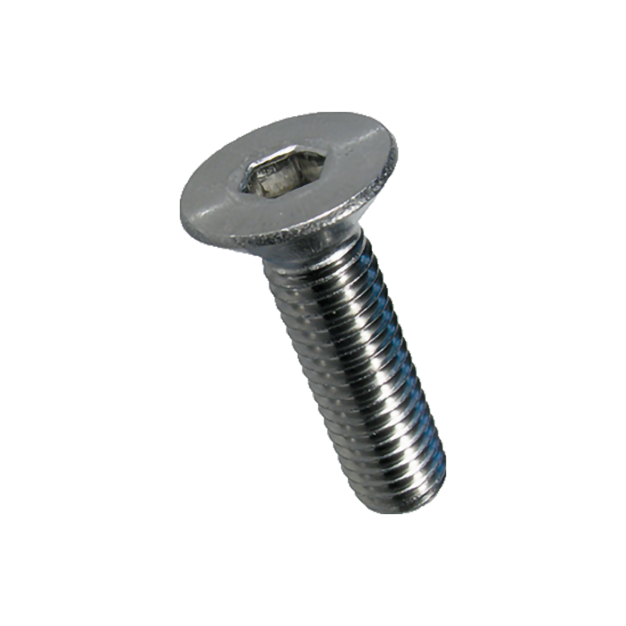 Hexagon Socket Countersunk Head Cap Inox DIN 7991 M04x10