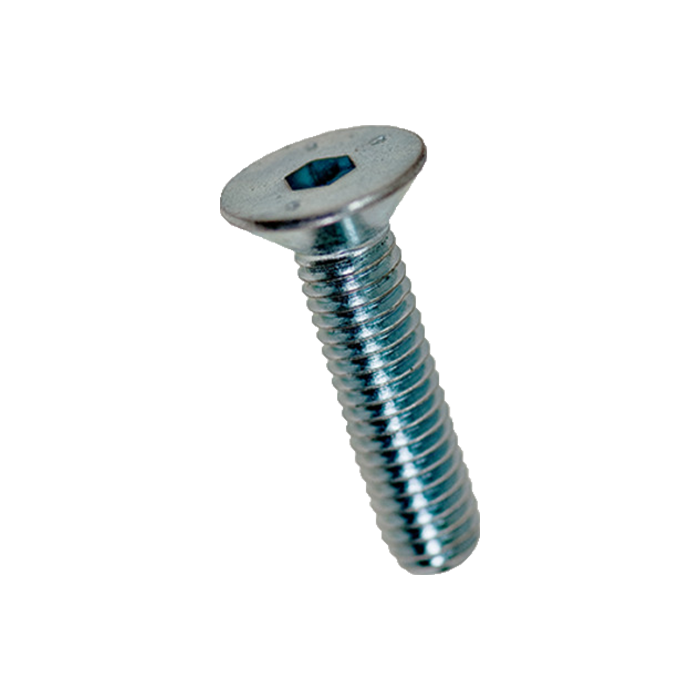 Hexagon Socket Countersunk Head Cap Screw DIN 7991 10.9 M10x100 Zinc Plated