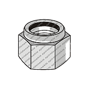 Hexagon Stop Lock Nuts High DIN 982 8.0 M12x1,75