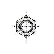 Hexagon Nut DIN 964 8.8 M24x1,50