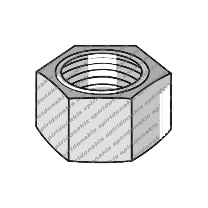 Hexagon Nut DIN 964 8.8 M24x1,50