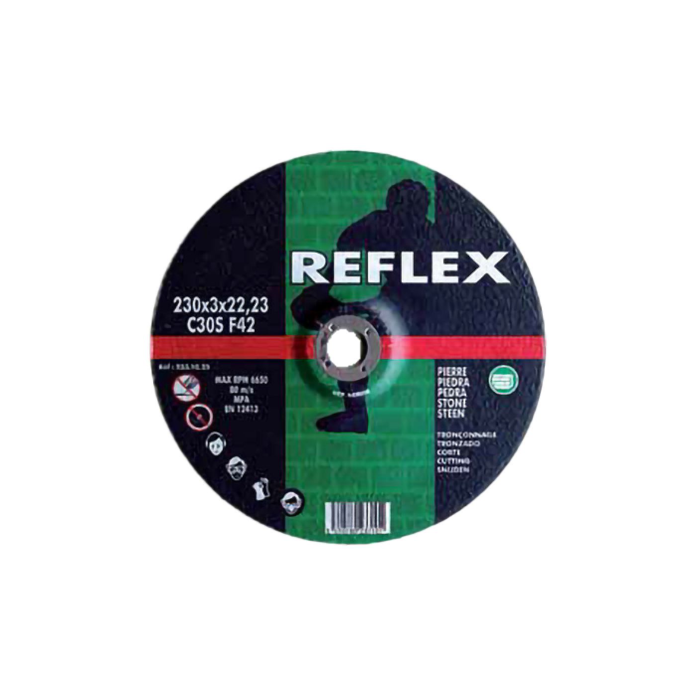 Cutting / Abrasive Disks 173.10.25 Cutting Disc Stone 180mm