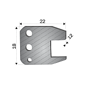 Traction Plate for Tint Tube 80x80 Ø28