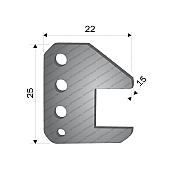 Draw Plate for Tine Tube 100x100 Ø28