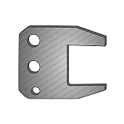 Draw Plate for Tine Tube 100x100 Ø28