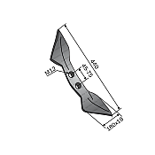 Cultivator Double Heart Reversible Point BPT