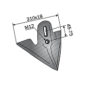 Cultivator Big Sweep Point BPT