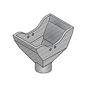 Funnel for Cultivator Fertilizer