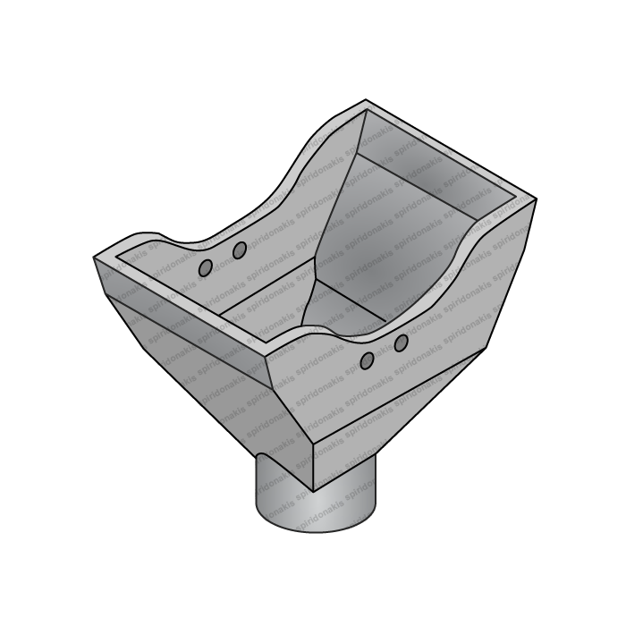 Funnel for Cultivator Fertilizer