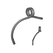 Vineyard Edge Double Coil Tine 32x32 Without Point Left Bianchi