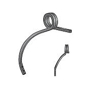 Vineyard Edge Double Coil Tine 32x32 Without Point Right Bianchi