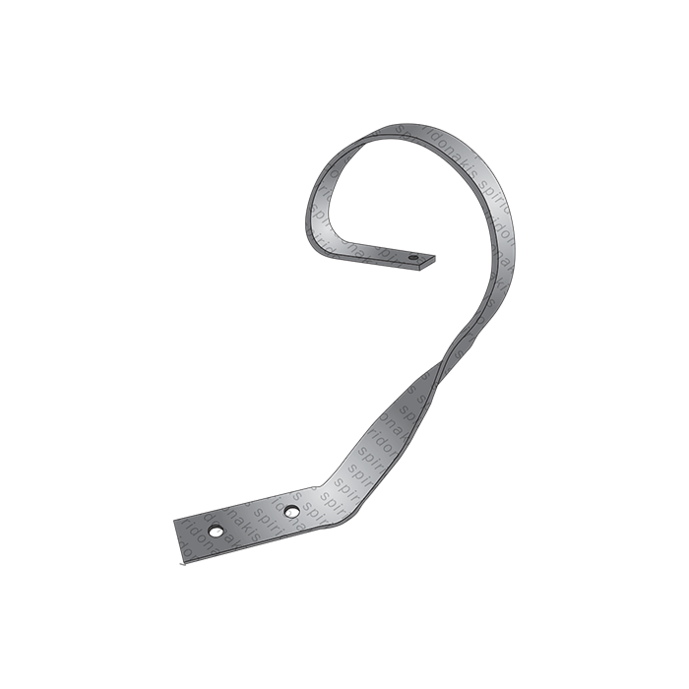 Cultivator Mischellaneous : 02-131 Tail Spring 60x10 with ...